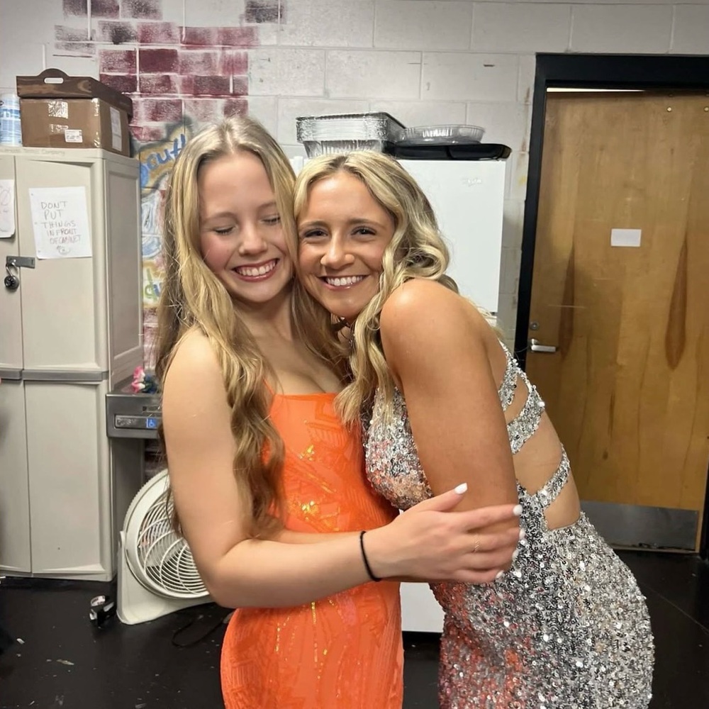 Orange Prom Dress